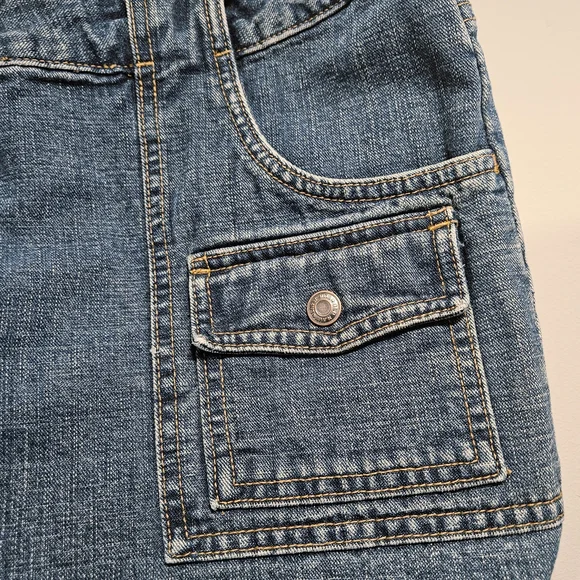 Old Navy Denim Blue Jeans Women's Size 20 Medium Wash Y2K Fall 2002 - Picture 5 of 14